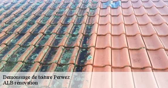 Demoussage de toiture  perwez-1360 ALB rénovation